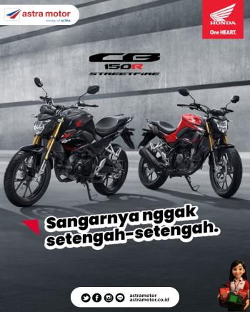 Sangarnya Nggak Setengah-Setengah: Astra Motor Imam Bonjol Hadirkan Honda CB150R Streetfire untuk Pecinta Motor Sport Tangguh